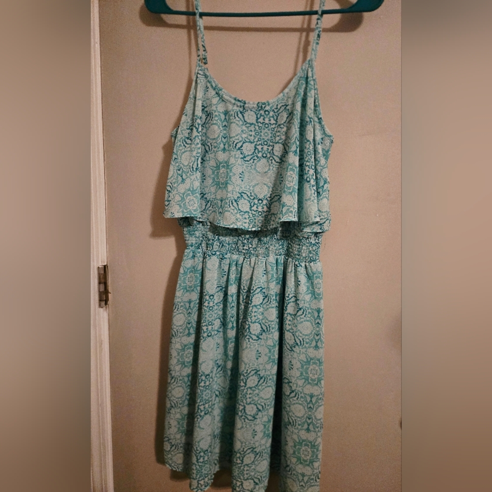 Maurices Teal Sleeveless Dress